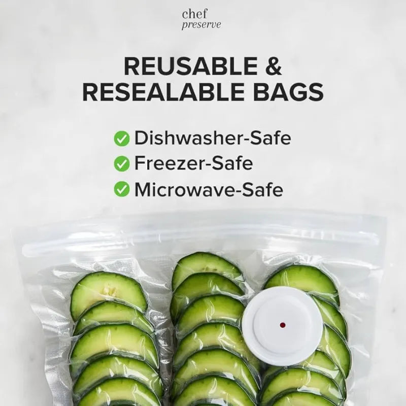 Handheld Wireless Vacuum Sealer — Keep Food Fresh 10x Longer