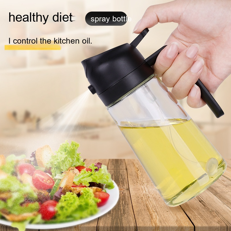 Glass Olive Oil Sprayer — Spray, Don’t Pour. Cook Healthier Every Day.