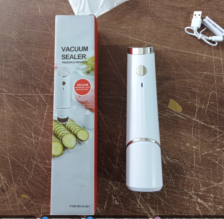 Handheld Wireless Vacuum Sealer — Keep Food Fresh 10x Longer