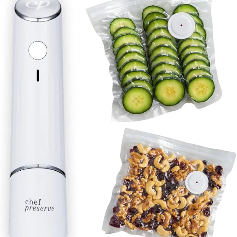 Handheld Wireless Vacuum Sealer — Keep Food Fresh 10x Longer